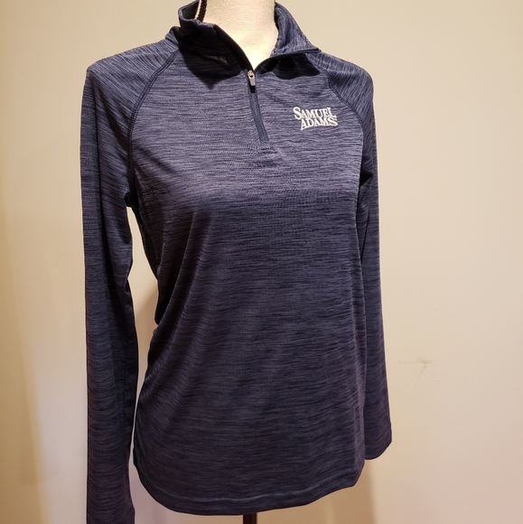 Blue Athleisure Long sleeve Shirt - Picture 2 of 3